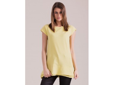 Tunique courte - jaune