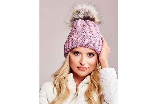 Casquette rose