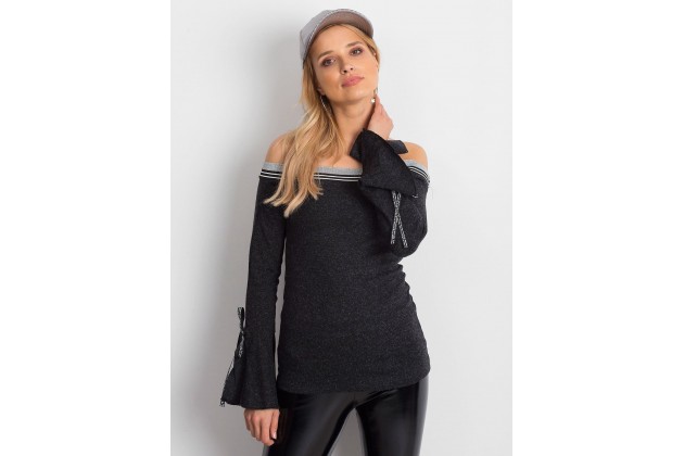 T-shirt moulant - noire