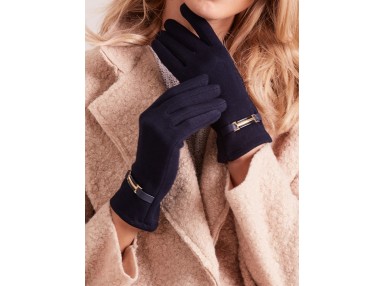 Gants bleu marine