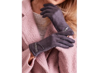 Gants gris foncé