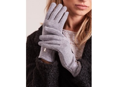 Gants gris