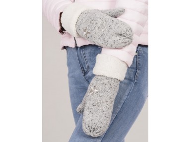 Gants gris