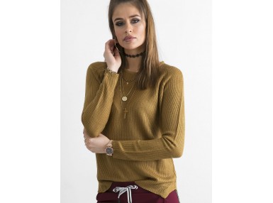 Pull côtelé - camel