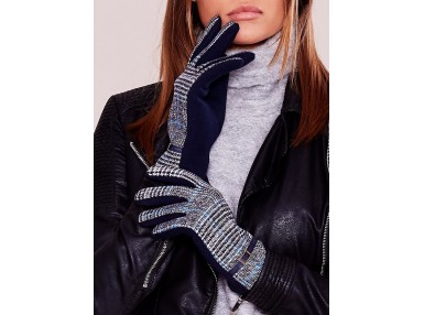 Gants bleu marine