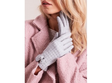 Gants gris