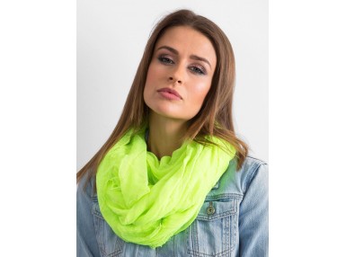 Écharpe - jaune fluo