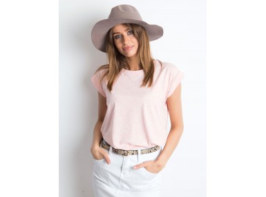 Tee-shirt rose clair