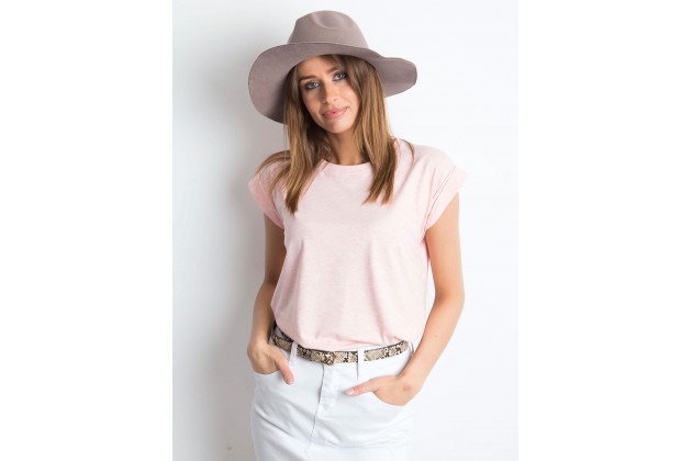 Tee-shirt rose clair