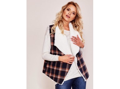 Gilet bleu marine