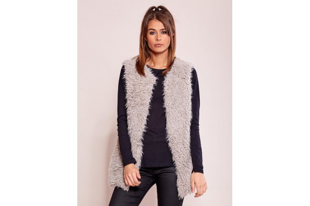 Gilet gris