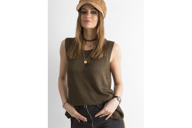 gilet kaki