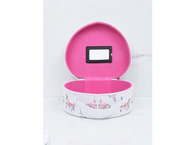 Trousse cosmétique blanche