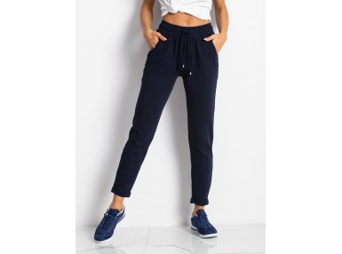 Pantalon de survêtement bleu marine