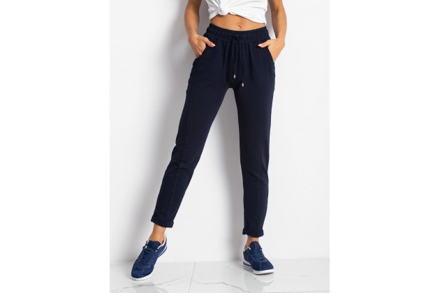 Pantalon de survêtement bleu marine