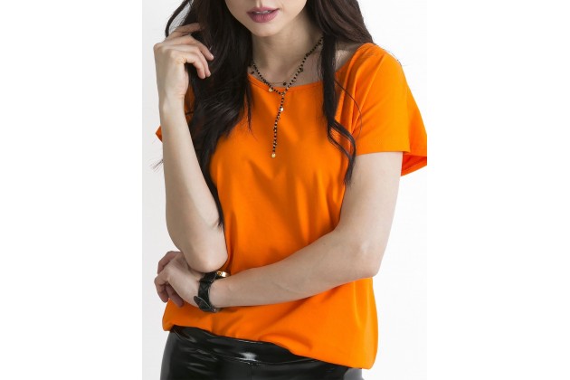 T-shirt en coton - orange