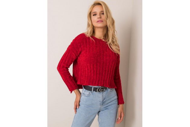 Pull - rouge foncé