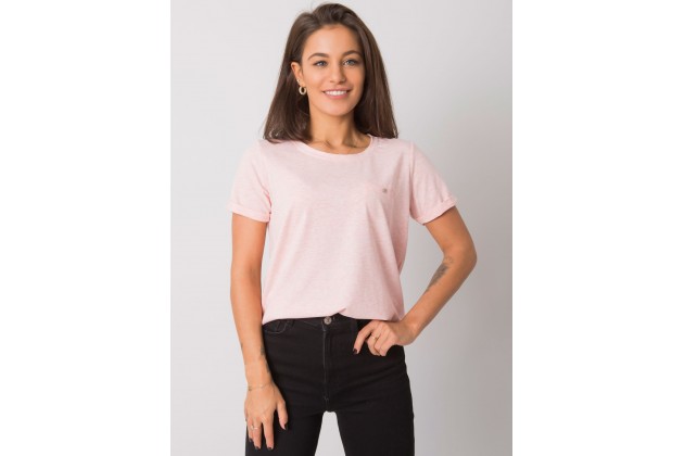 T-shirt en coton - rose clair