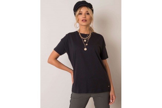 T-shirt en coton - noir