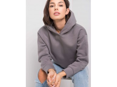 Sweat court - gris foncé