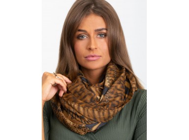 Écharpe marron clair