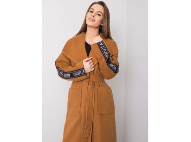 Manteau marron clair