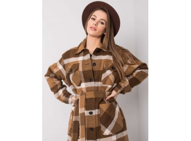 manteau marron