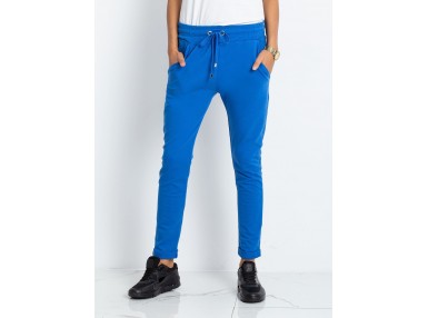 Pantalon de survêtement bleu foncé