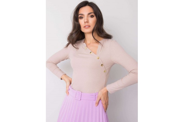 T-shirt en cotton - beige