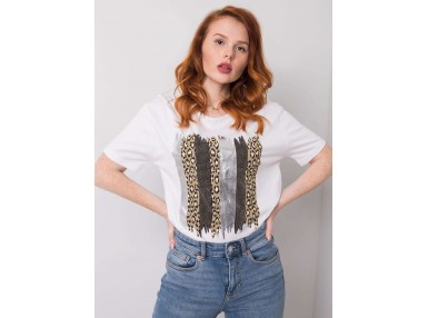 T-shirt en coton - blanc
