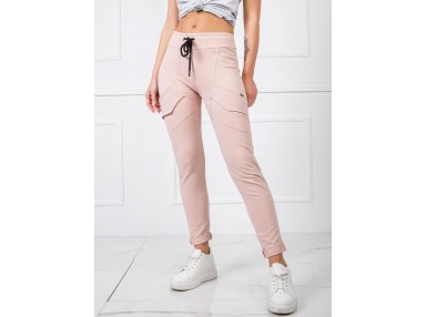Pantalon de survêtement rose clair