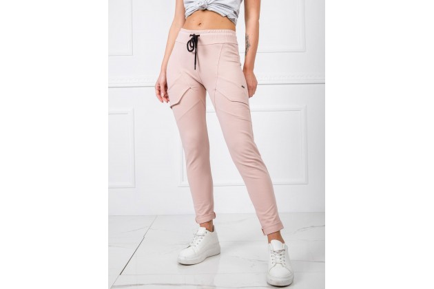 Pantalon de survêtement rose clair