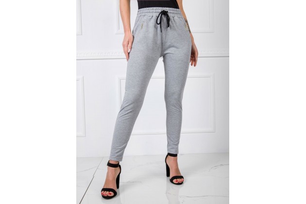 Pantalon de survêtement gris