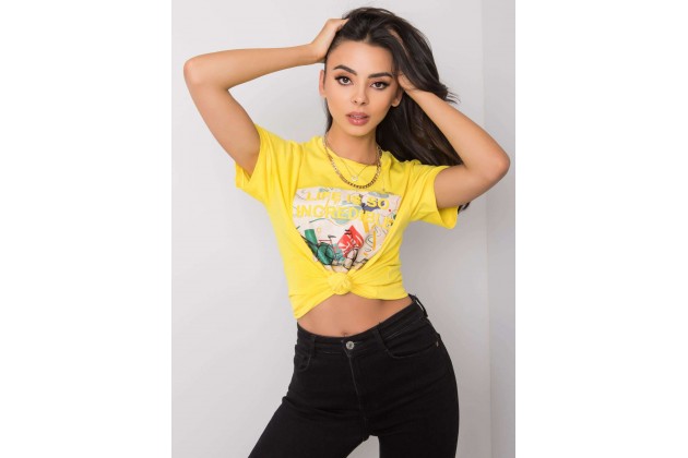 T-shirt jaune