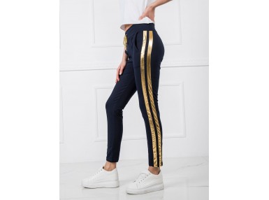 Pantalon de survêtement bleu marine