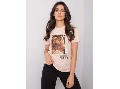 Tee-shirt saumon