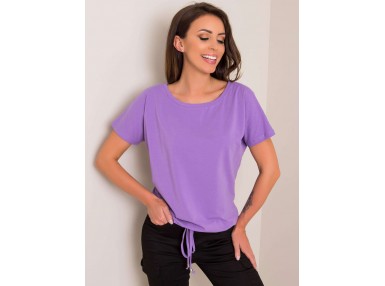 T-shirt en coton - violet
