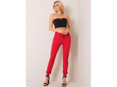 Pantalon de survêtement rouge
