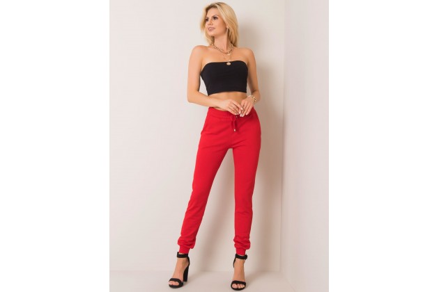 Pantalon de survêtement rouge