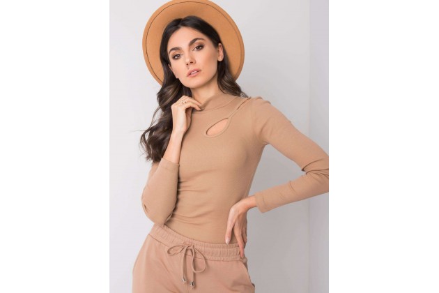 T-shirt - camel