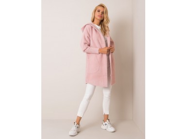 Manteau rose clair