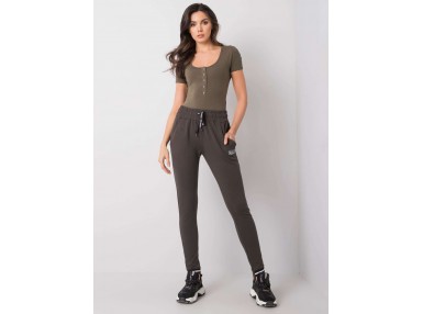 Pantalon de survêtement kaki foncé
