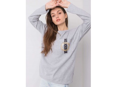T-shirt en cotton - gris