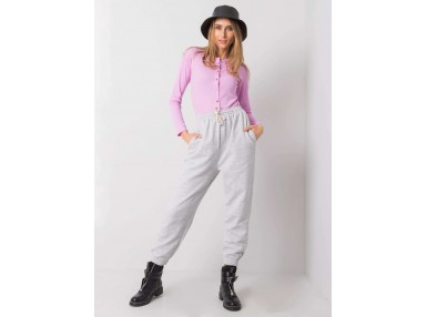 Pantalon de survêtement gris clair