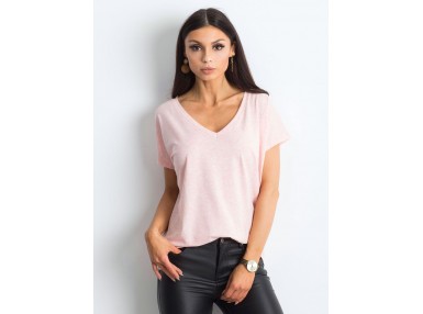Tee-shirt rose clair