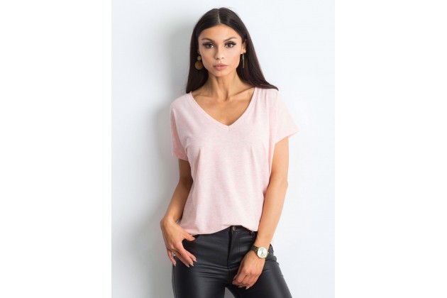 Tee-shirt rose clair