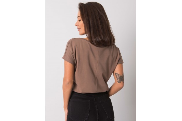 Tee-shirt marron