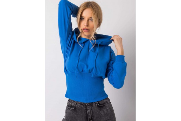 Sweat court - bleu foncé