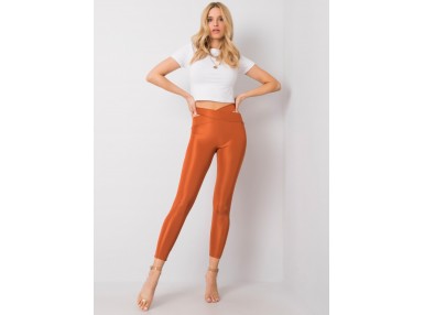 Legging orange foncé