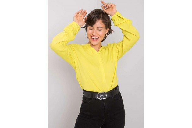Chemise curte et ample - vert citron